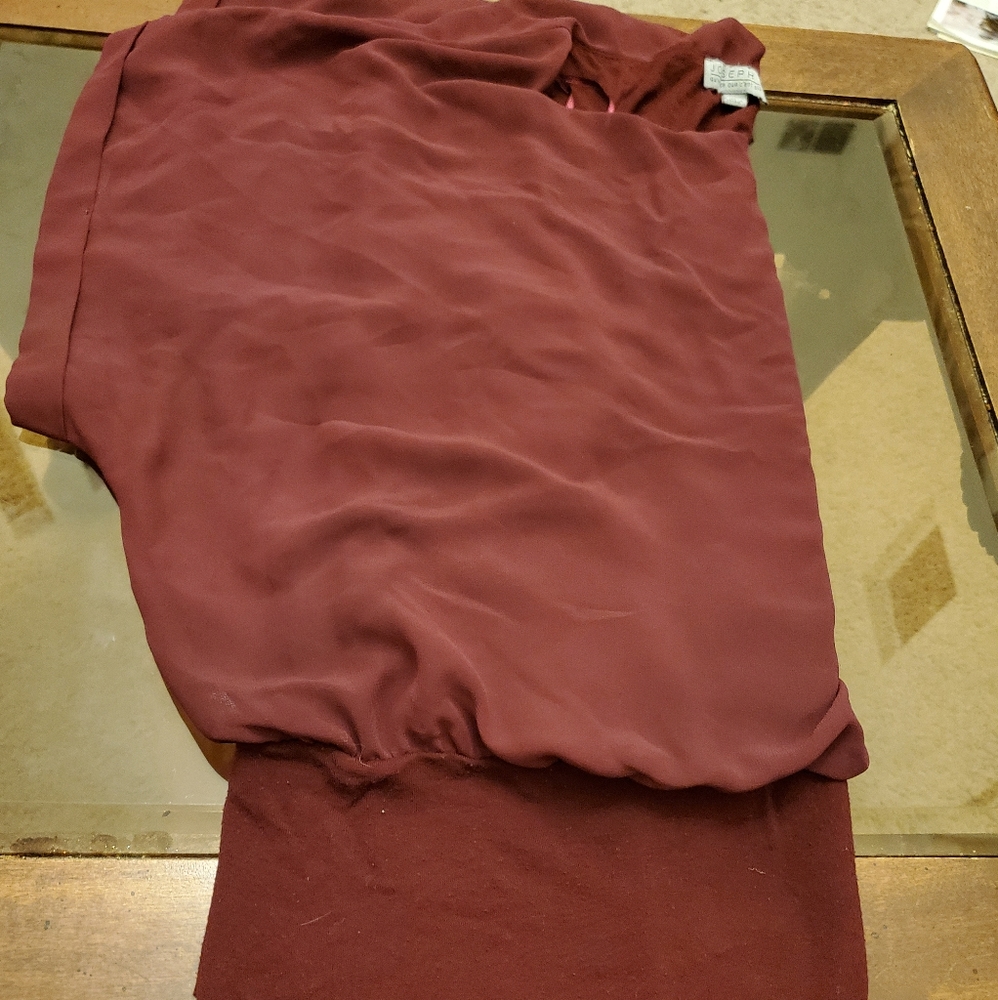 Women's short sleeve blouse